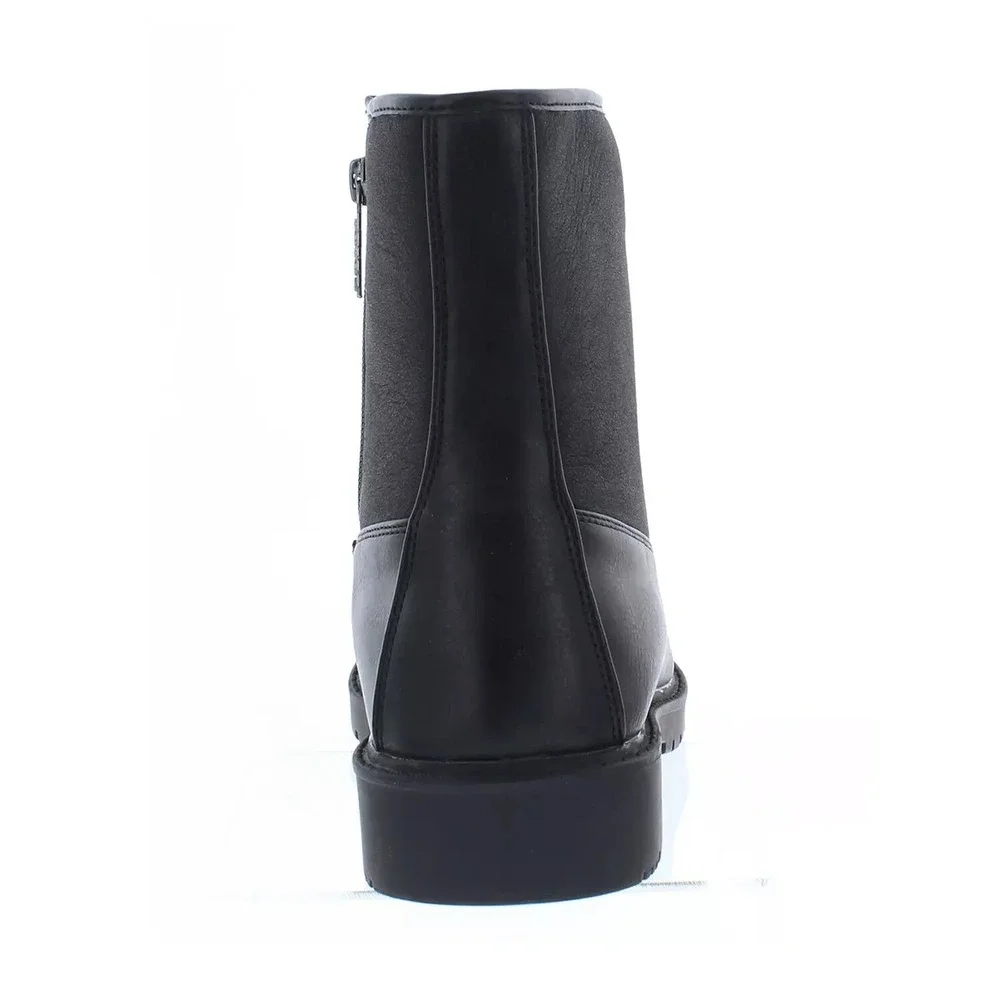 Totes Men Commuter Boots Size 13 M Black Waterproof Inside Zipper Thermolite